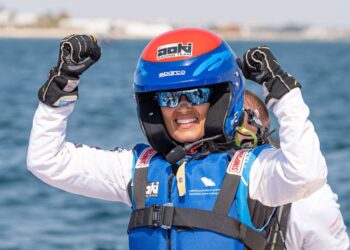 فريق أوكي يتوّج بلقب الجولة الأولى لبطولة العالم للقوارب الكهربائية “E1” في جدة