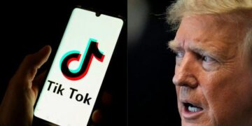 ترامب : القرار بشأن مصير تيك توك سيكون بيدى