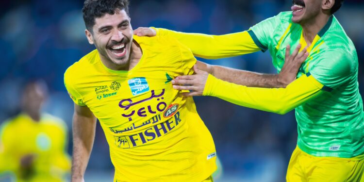 الخليج يتغلّب على الأخدود بهدفين لهدف بالجولة الـ17 من دوري المحترفين