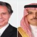 “فيصل بن فرحان وبلينكن يبحثان المستجدات الإقليمية”