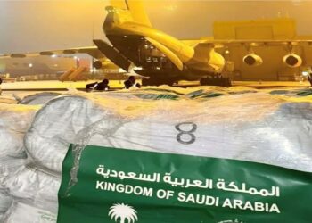الطائرة السعودية الإغاثية الثامنة تصل إلى مطار دمشق
