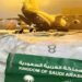 الطائرة السعودية الإغاثية الثامنة تصل إلى مطار دمشق