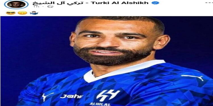 صورة محمد صلاح بقميص «الهلال» تعزز التكهنات برحيله عن ليفربول