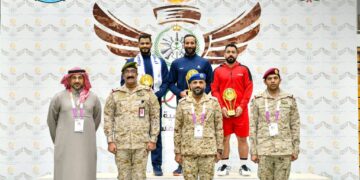 منتخب كرة اليد للقوات الجوية يحقق المركز الأول في دورة الألعاب الرياضية الـ 19 للقوات المسلحة