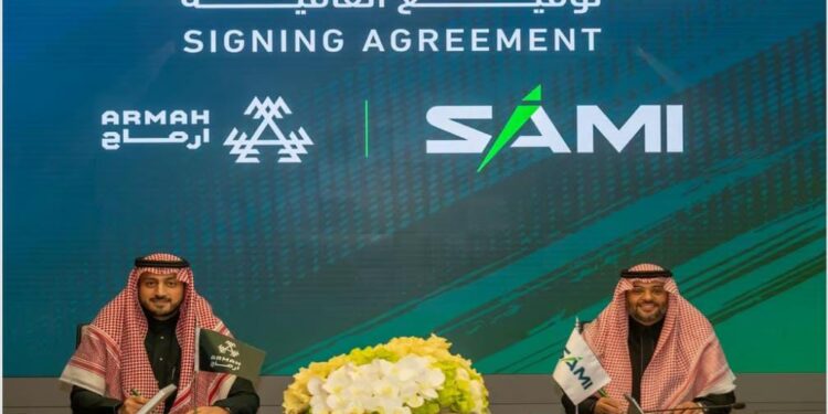 أرماح الرياضية” توقّع شراكة استراتيجية مع الشركة السعودية للصناعات العسكرية SAMI