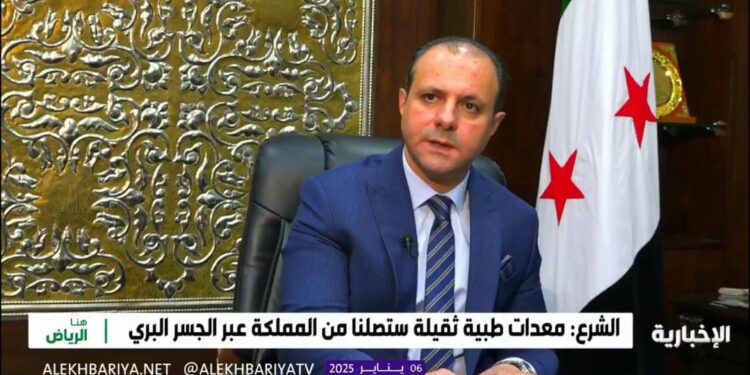 وزير الصحة السوري: المساعدات ‎السعودية جاءت في وقتها وهي تحتوي على معدات طبية ثقيلة ستصلنا بالجسر البري
