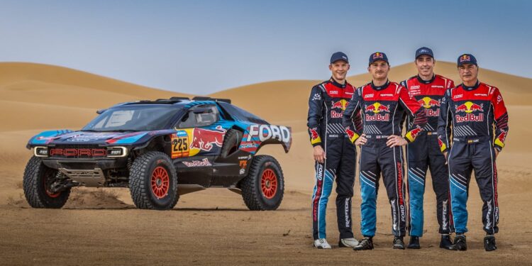 أربع أساطير وفورد رابتور “تي ون بلاس” (T1+) يخوضون رالي داكار 2025 وخمسة آلاف ميل من “التحديات