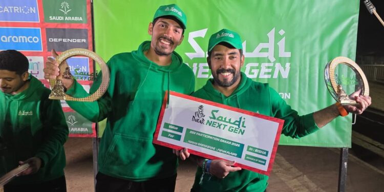 حمزة باخشب على خطى والده… الأول في رالي داكار الجيل القادم