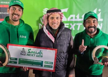 حمزة باخشب على خطى والده… الأول في رالي داكار الجيل القادم