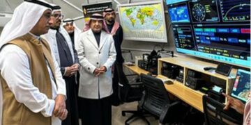 وفد غرفة نجران يزور منارة حائل الفضائية ويشيد بإنجازاتها التقنية