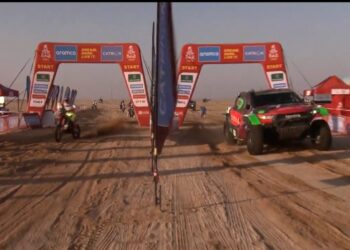 أبطال الصحراء.. يزيد الراجحي وعبدالحليم المغيرة يتألقان في رالي داكار السعودية 2025