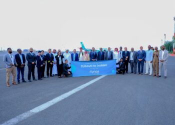 طيران ناس يحتفل بتدشين أولى رحلاته المباشرة بين جدة وجيبوتي