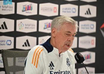 مدرب فريق ريال مدريد يؤكد صعوبة مواجهة الغد أمام برشلونة في نهائي كأس السوبر الإسباني