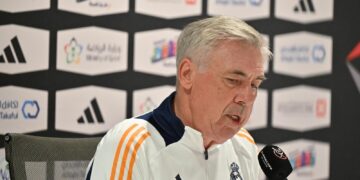 مدرب فريق ريال مدريد يؤكد صعوبة مواجهة الغد أمام برشلونة في نهائي كأس السوبر الإسباني