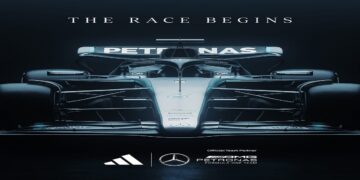 أديداس تدخل عالم الفورمولا 1® من خلال شراكة لعدّة سنوات مع فريقMERCEDES-AMG PETRONASللفورمولا 1