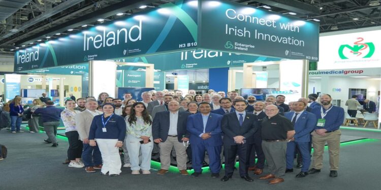 أيرلندا تشارك في معرض ومؤتمر الصحة العربي 2025 لدعم قطاع الرعاية الصحية في منطقة الشرق الأوسط
