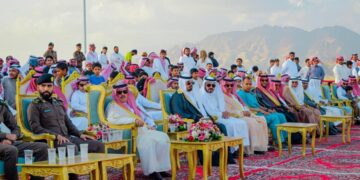 انطلاق سباق الفروسية الخامس بمحافظة الحجرة