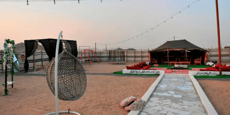 “المخيمات البرية في جدة: ملاذ الشتاء لعشاق الطبيعة البرية”