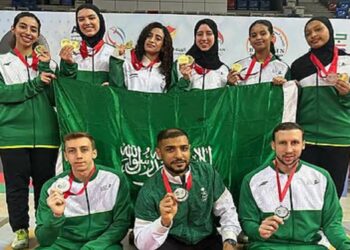 أخضر المبارزة يتصدر عربيًا بـ 60 ميدالية