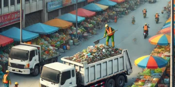 رفع أكثر من 84 ألف طن من متروكات الباعة المخالفين بالشرقية