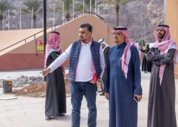 المشرف العام على رالي حائل يتفقد الفعاليات المصاحبة