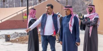 المشرف العام على رالي حائل يتفقد الفعاليات المصاحبة