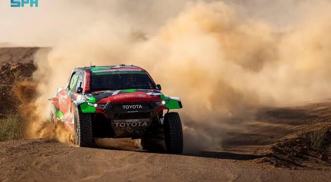 انطلاق منافسات المرحلة الأولى لرالي حائل تويوتا الدولي 2025 بمسافة 442 كلم