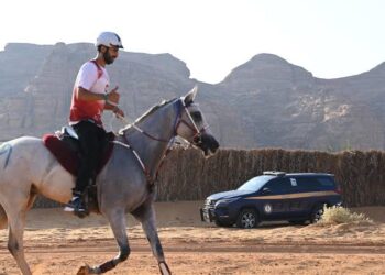 القوات الخاصة للأمن والحماية تنفذ مهامها في سباق درب العلا 2025