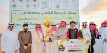 انطلاق سباق الفروسية الخامس في الحجرة