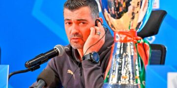 نهائي السوبر الإيطالي .. انعقاد المؤتمر الصحفي لمدربي إنتر ميلان وإي سي ميلان