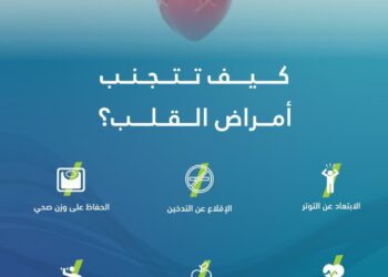 6 خطوات للوقاية من أمراض القلب