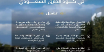 كود الطرق السعودي يحدد ضوابط للتحويلات المرورية بهدف تعزيز السلامة