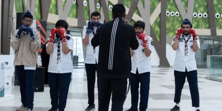 اتحاد الملاكمة ينظّم فعالية “جربها” في المهرجان الرياضي لجامعة الإمام محمد الإسلامية