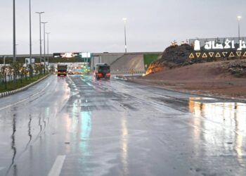 استمرار هطول الأمطار الرعدية اليوم في عدة مناطق بالمملكة