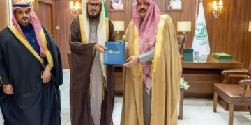 أمير منطقة حائل يستقبل رئيس مجلس إدارة جمعية “أثر تك”