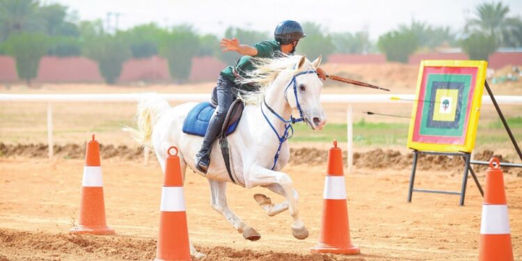 بطولة الرماية من على ظهر الخيل الخامسة تتوج أبطالها بتنافس حماسي ومثير