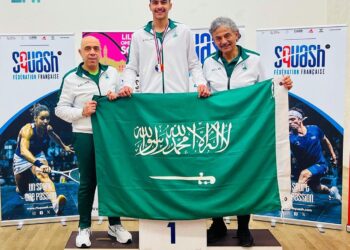محمد آل نصفان يحقق لقب بطولة فرنسا الدولية للإسكواش