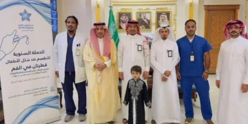 تدشين الحملة الوطنية للتطعيم ضد شلل الأطفال بمحافظة الليث