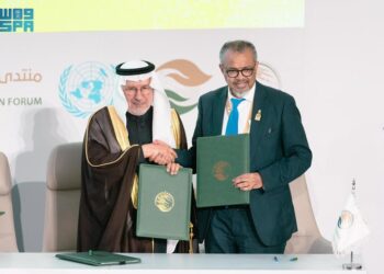 مركز الملك سلمان للإغاثة يوقع اتفاقية تعاون مشترك مع منظمة الصحة العالمية لاستئصال مرض شلل الأطفال في العالم بقيمة 300 مليون دولار أمريكي