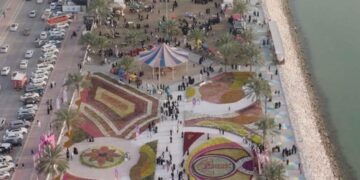 “مهرجان الزهور” بالقطيف يختتم فعاليات بحضور أكثر من 300 ألف زائر