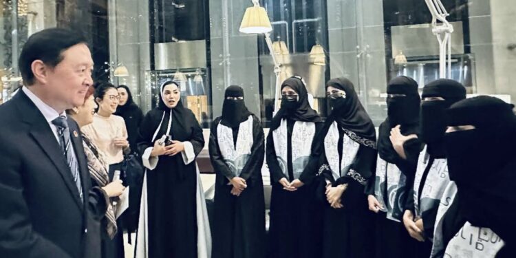 سعودية تقدم الحفل التعريفي للتعاون الثقافي بين السعودية والصين