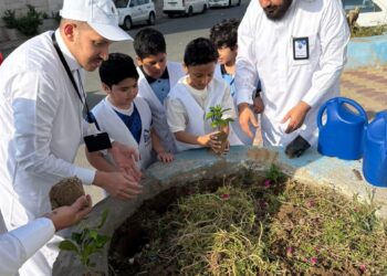 بيئة العاصمة المقدسة تستكمل تشجير مدينة الملك عبدالله الطبية