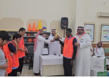 نادي “الوحدة” يفوز ببطولة “كرة الهدف” التي أقيمت في معهد النور للمكفوفين ‎بتعليم “مكة