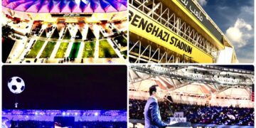 افتتاح ملعب بنغازي الدولي بسعة 41 ألف متفرج وإطلاق مشاريع رياضية كبرى في ليبيا