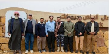 “جيوبارك” شمال الرياض يستقبل وفد أرامكو لتوثيق وحماية التراث الجيولوجي