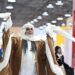 زوار معرض ” SNP Expo2 ” بالكويت يشاركون في العرضة السعودية