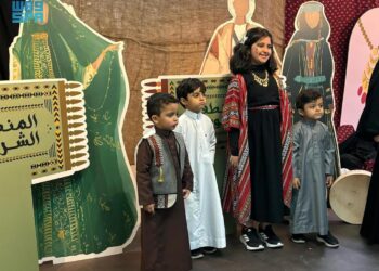 انطلاق فعاليات يوم التأسيس في الجبيل الصناعية