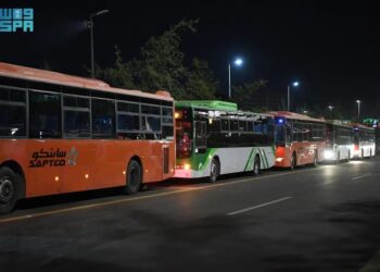 مشروع “حافلات المدينة” يطلق خدمات النقل الترددي في رمضان (إنفو جراف)