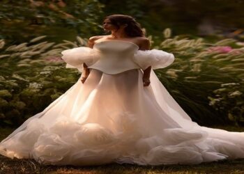 فساتين زفاف 2025: تطريزات ساحرة واتجاهات تخطف الأنظار