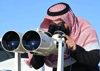 رؤية هلال شهر رمضان في مرصد تمير.. والإعلان الرسمي خلال ساعات